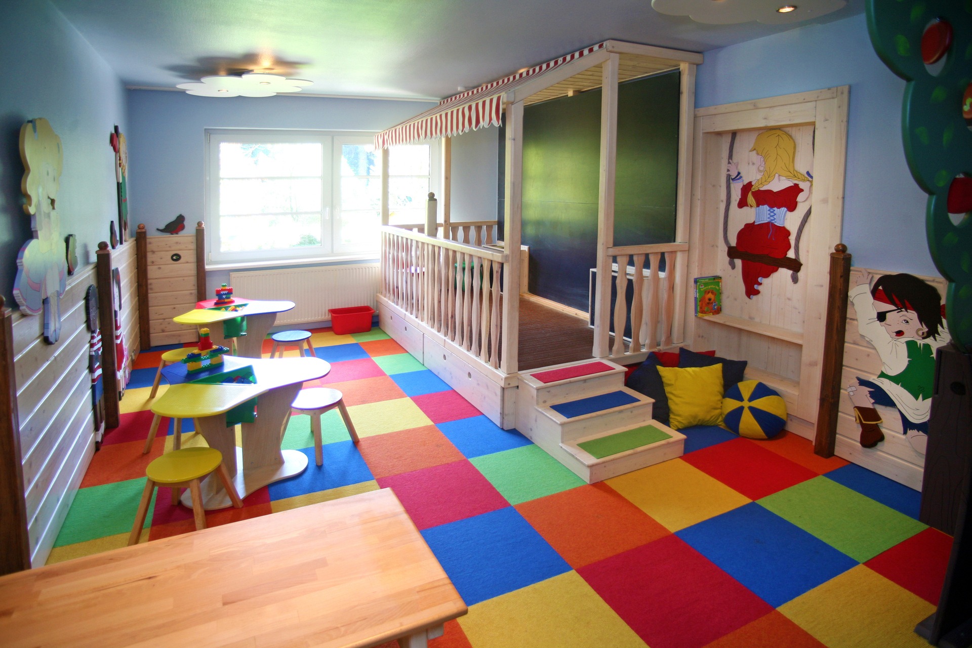 Das Spielzimmer im relexa hotel