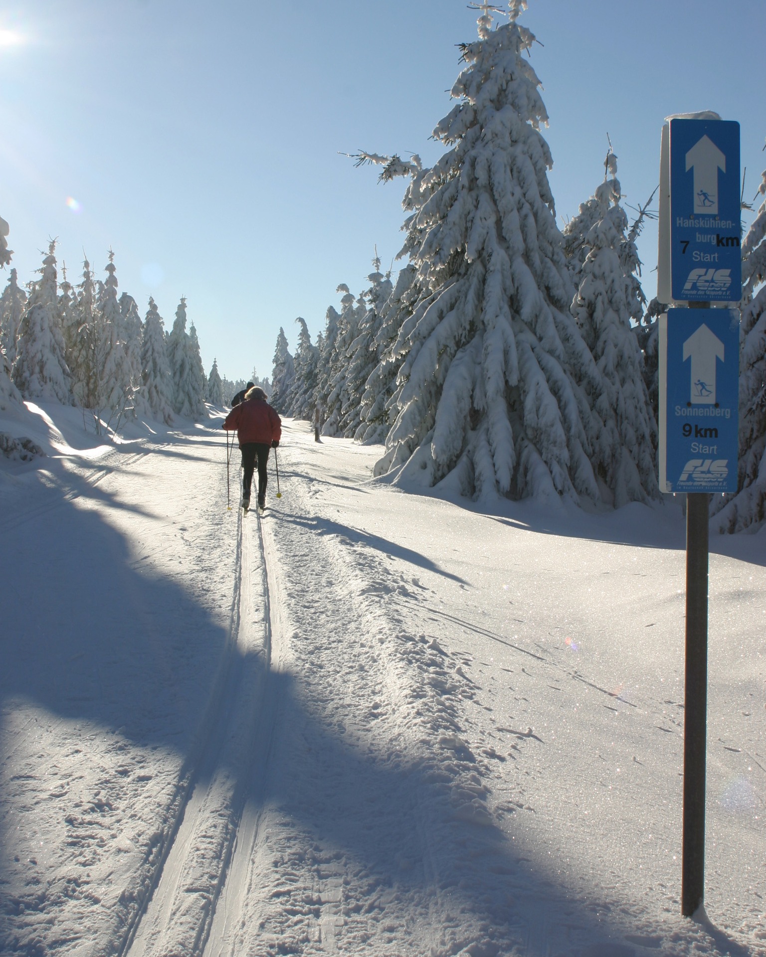 Skiwandern und Skilangaluf im Harz