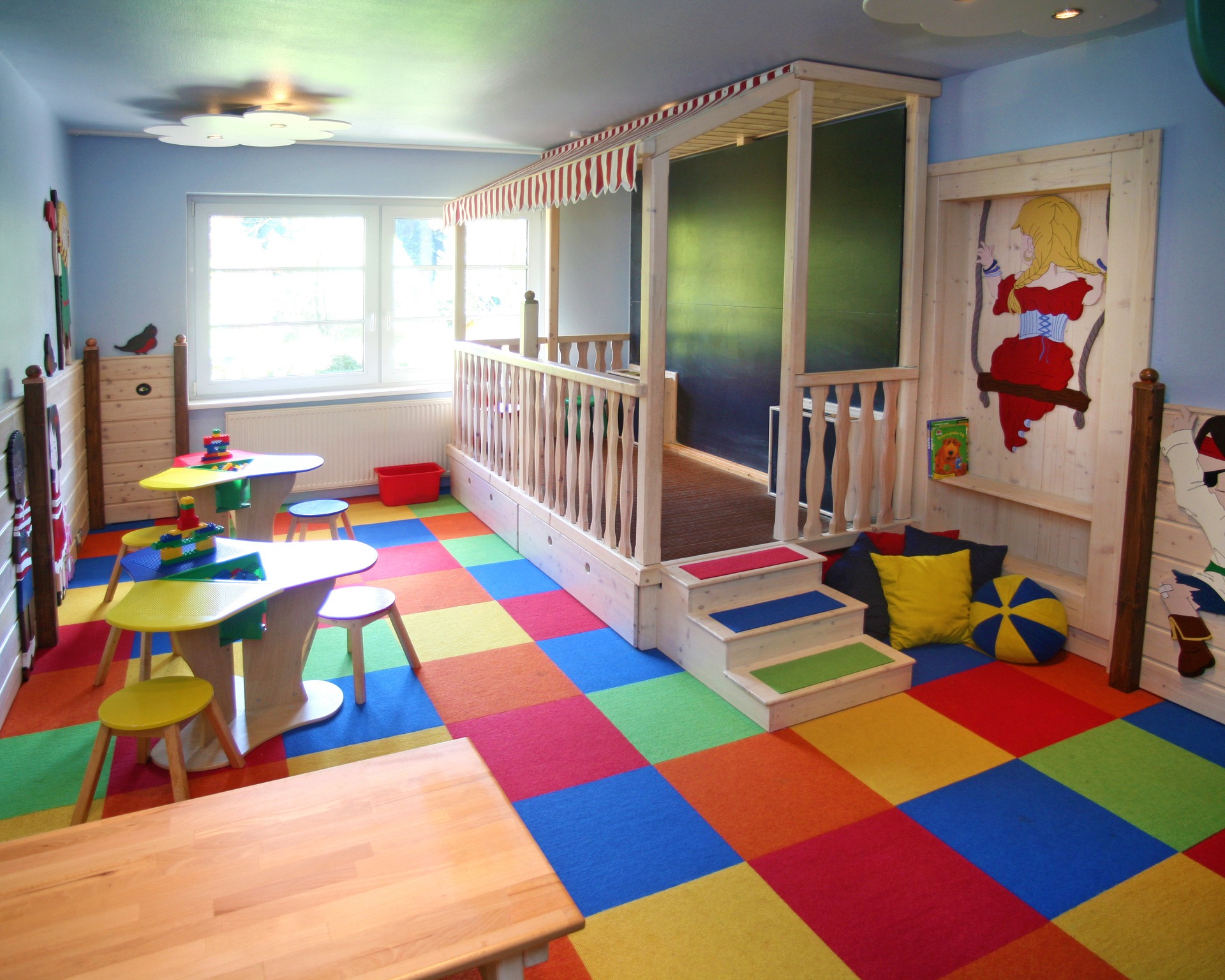 Das Spielzimmer im relexa hotel