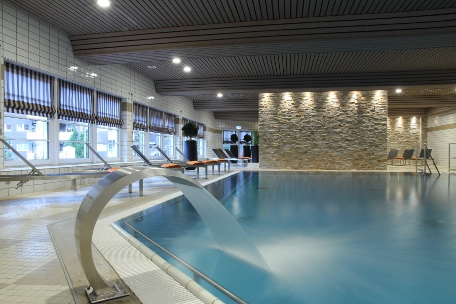 our indoor pool area at the relexa hotel braunlage